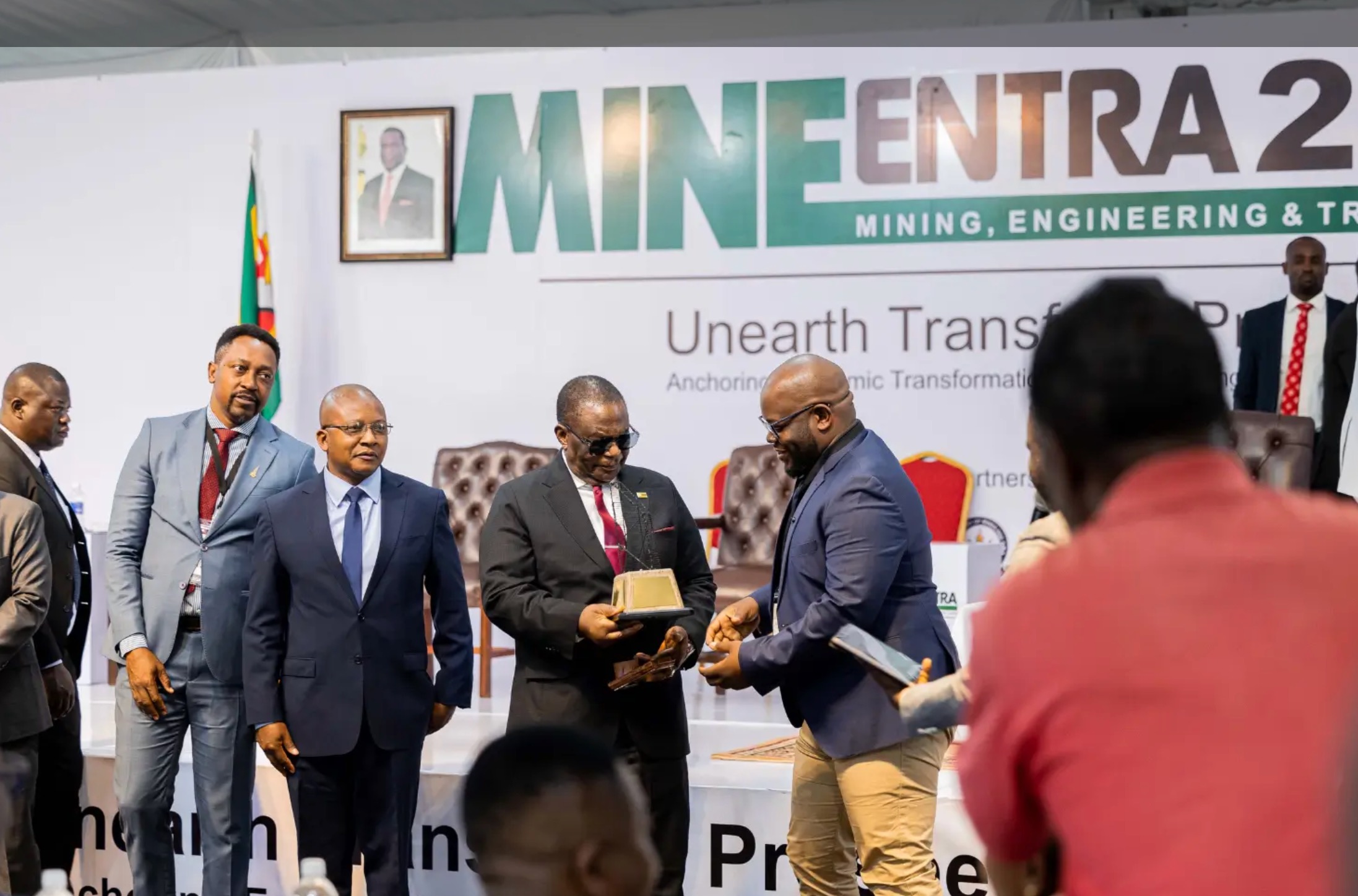 Econet Wireless Zimbabwe wins Top Service Sector award at Mine Entra 2026