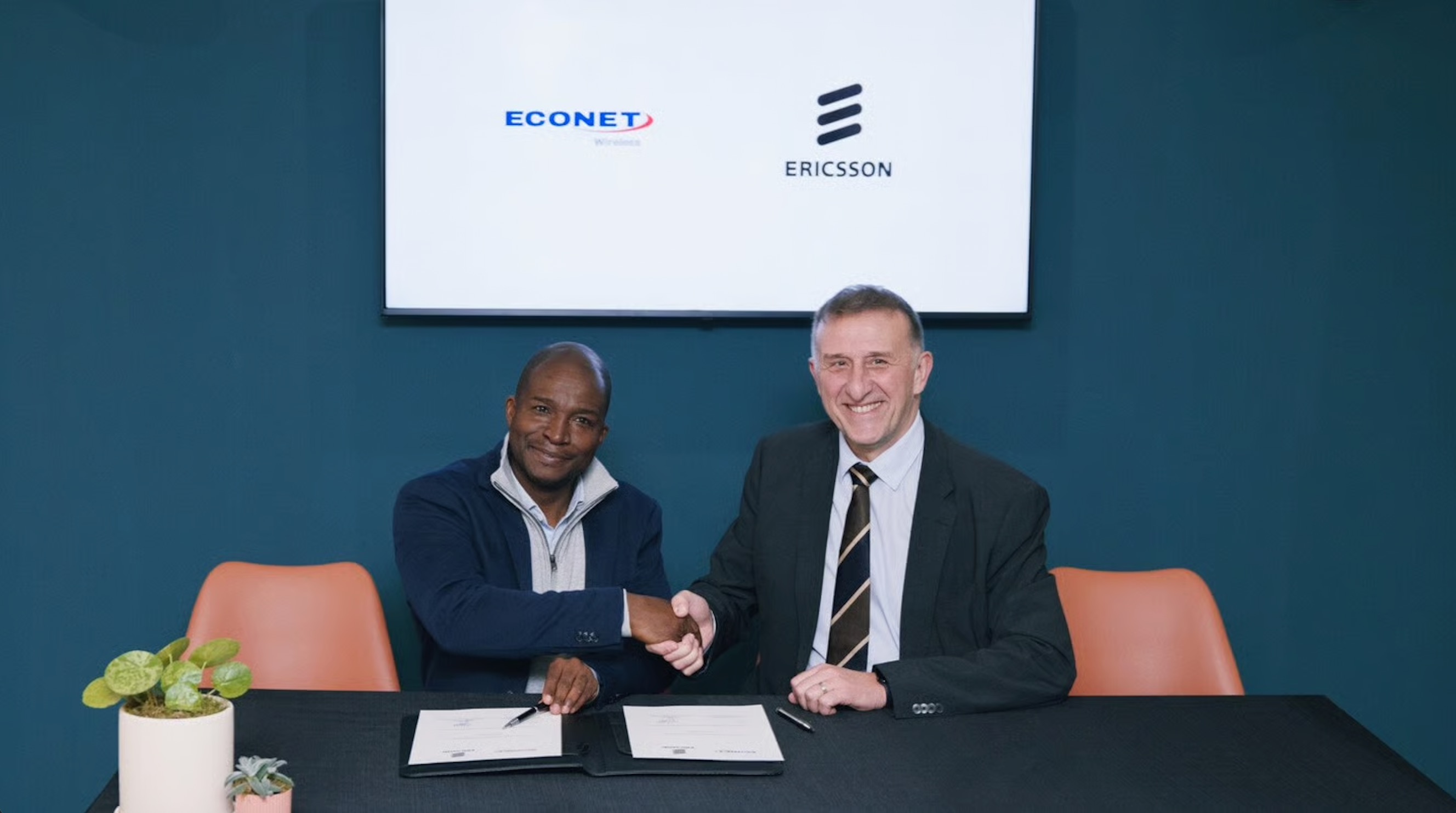 Ericsson and Econet sign MoU at MWC26 to advance AI-driven and sustainable network innovation in Zimbabwe